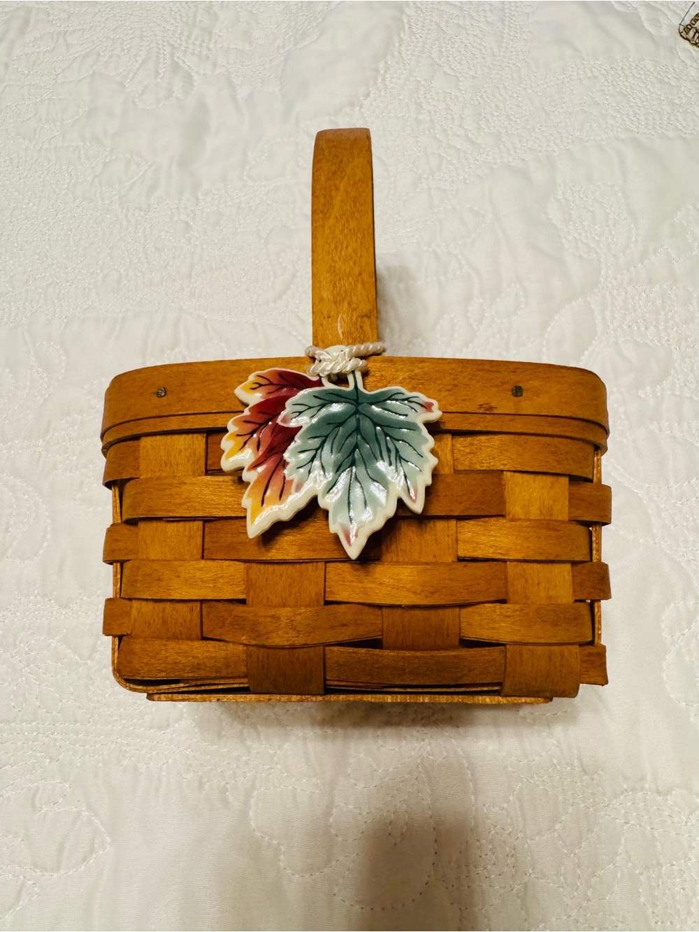 VINTAGE 1995 Longaberger Horizon of Hope Basket